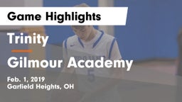 Trinity  vs Gilmour Academy  Game Highlights - Feb. 1, 2019