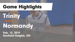 Trinity  vs Normandy  Game Highlights - Feb. 12, 2019