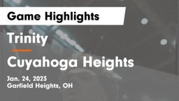 Trinity  vs Cuyahoga Heights  Game Highlights - Jan. 24, 2023