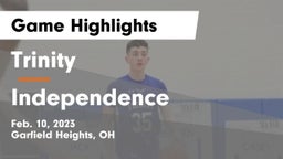 Trinity  vs Independence  Game Highlights - Feb. 10, 2023