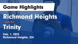 Richmond Heights  vs Trinity  Game Highlights - Feb. 1, 2023
