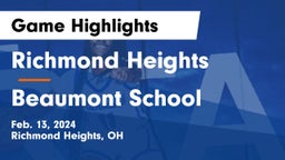 Richmond Heights  vs Beaumont School Game Highlights - Feb. 13, 2024