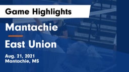 Mantachie  vs East Union Game Highlights - Aug. 21, 2021