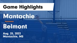 Mantachie  vs Belmont  Game Highlights - Aug. 25, 2022