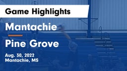 Mantachie  vs Pine Grove Game Highlights - Aug. 30, 2022