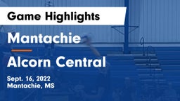 Mantachie  vs Alcorn Central  Game Highlights - Sept. 16, 2022