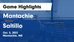 Mantachie  vs Saltillo  Game Highlights - Oct. 5, 2022