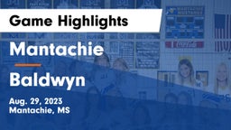 Mantachie  vs Baldwyn  Game Highlights - Aug. 29, 2023