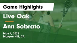 Live Oak  vs Ann Sobrato  Game Highlights - May 4, 2023