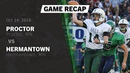 Recap: Proctor  vs. Hermantown  2016