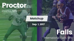 Matchup: Proctor  vs. Falls  2017
