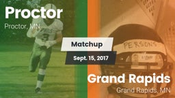 Matchup: Proctor  vs. Grand Rapids  2017