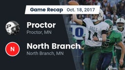 Recap: Proctor  vs. North Branch  2017