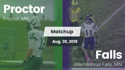 Matchup: Proctor  vs. Falls  2018