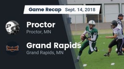 Recap: Proctor  vs. Grand Rapids  2018