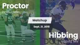 Matchup: Proctor  vs. Hibbing  2018