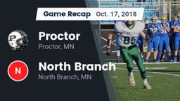 Recap: Proctor  vs. North Branch  2018