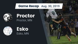 Recap: Proctor  vs. Esko  2019