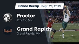 Recap: Proctor  vs. Grand Rapids  2019
