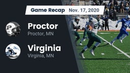Recap: Proctor  vs. Virginia  2020