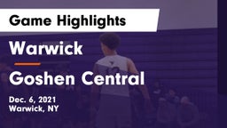 Warwick  vs Goshen Central  Game Highlights - Dec. 6, 2021