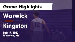 Warwick  vs Kingston  Game Highlights - Feb. 9, 2022