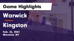 Warwick  vs Kingston  Game Highlights - Feb. 26, 2022
