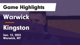 Warwick  vs Kingston  Game Highlights - Jan. 12, 2023