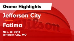Jefferson City  vs Fatima  Game Highlights - Nov. 30, 2018