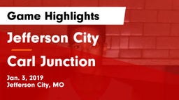 Jefferson City  vs Carl Junction  Game Highlights - Jan. 3, 2019