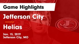 Jefferson City  vs Helias Game Highlights - Jan. 15, 2019