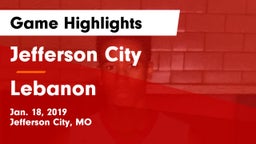 Jefferson City  vs Lebanon  Game Highlights - Jan. 18, 2019