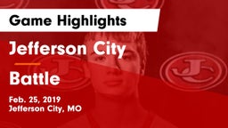 Jefferson City  vs Battle  Game Highlights - Feb. 25, 2019