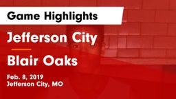 Jefferson City  vs Blair Oaks  Game Highlights - Feb. 8, 2019