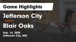 Jefferson City  vs Blair Oaks  Game Highlights - Feb. 14, 2020
