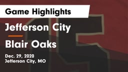 Jefferson City  vs Blair Oaks  Game Highlights - Dec. 29, 2020