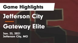 Jefferson City  vs Gateway Elite Game Highlights - Jan. 23, 2021