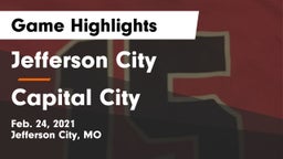 Jefferson City  vs Capital City   Game Highlights - Feb. 24, 2021