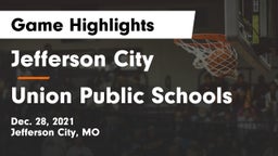 Jefferson City  vs Union Public Schools Game Highlights - Dec. 28, 2021
