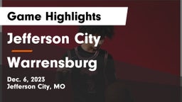 Jefferson City  vs Warrensburg  Game Highlights - Dec. 6, 2023