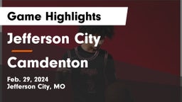 Jefferson City  vs Camdenton  Game Highlights - Feb. 29, 2024