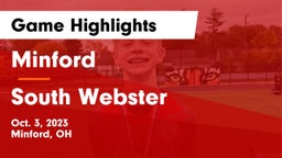 Minford  vs South Webster Game Highlights - Oct. 3, 2023