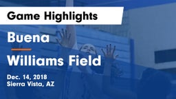 Buena  vs Williams Field  Game Highlights - Dec. 14, 2018
