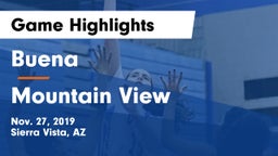 Buena  vs Mountain View  Game Highlights - Nov. 27, 2019
