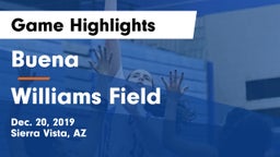 Buena  vs Williams Field  Game Highlights - Dec. 20, 2019
