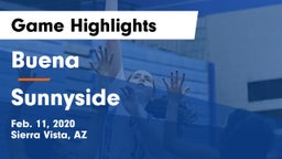 Buena  vs Sunnyside   Game Highlights - Feb. 11, 2020