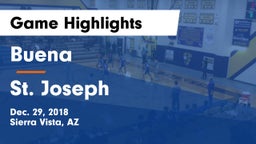 Buena  vs St. Joseph Game Highlights - Dec. 29, 2018