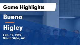 Buena  vs Higley  Game Highlights - Feb. 19, 2022