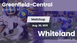 Matchup: Greenfield-Central vs. Whiteland  2019