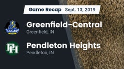 Recap: Greenfield-Central  vs. Pendleton Heights  2019
